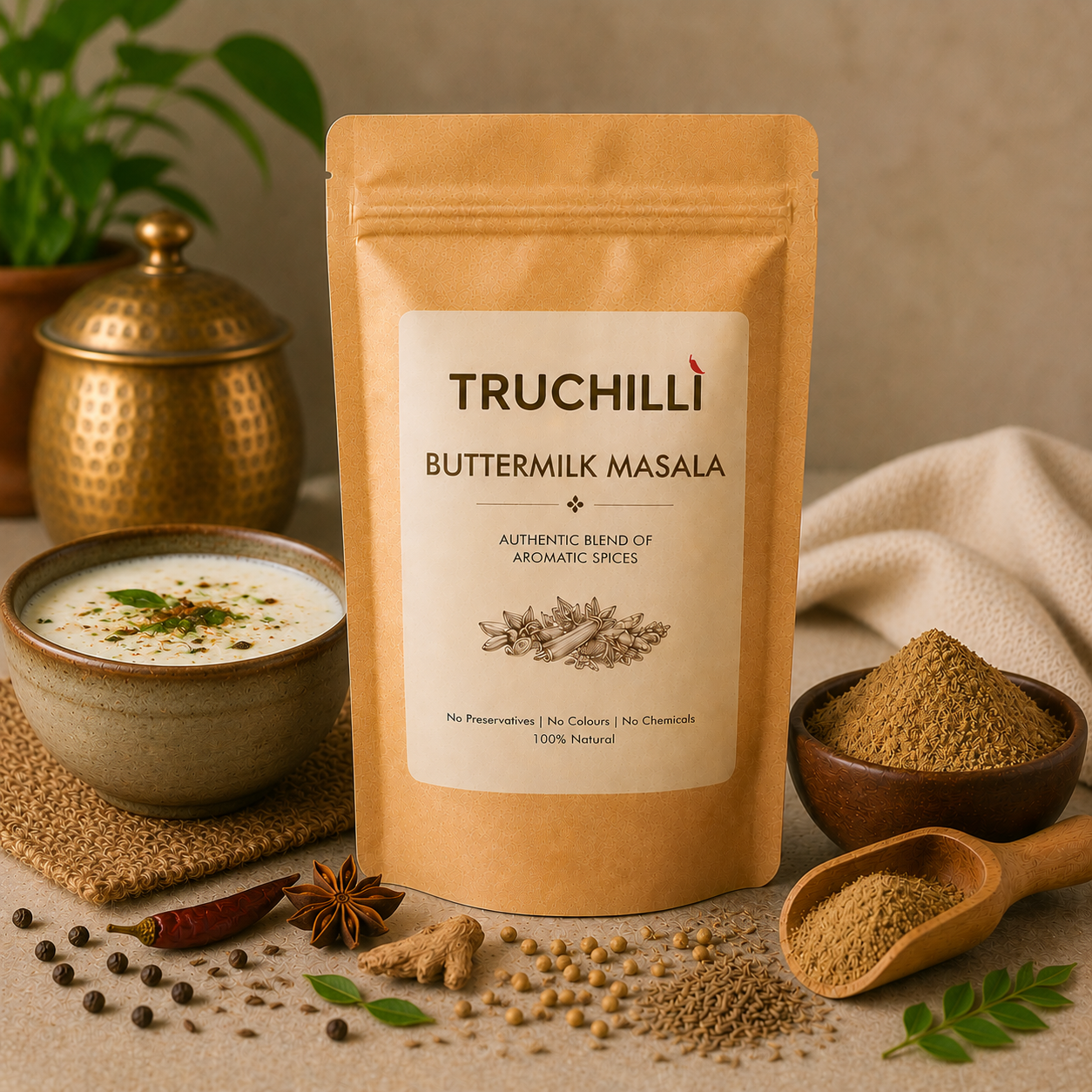 BUTTERMILK / MAJJIGA MASALA