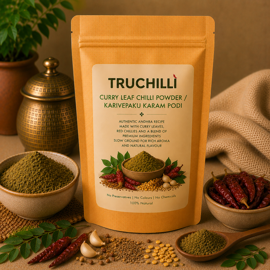 CURRY LEAF CHILLI POWDER / KARIVEPAKU KARAM